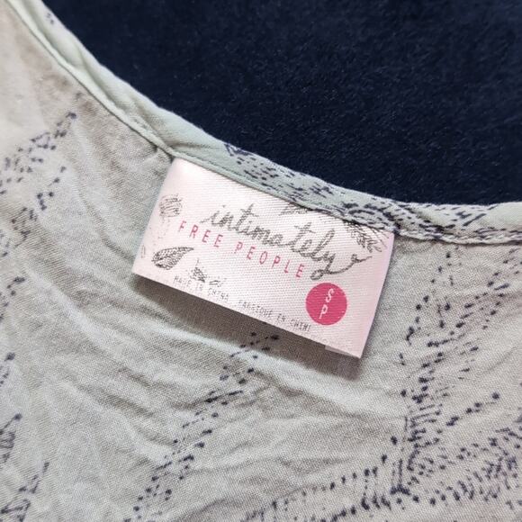 Free People Floral Trapeze Tunic - Picture 4 of 5